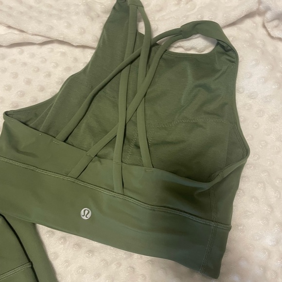 Lululemon Wunder Under Leggings & Energy High Neck Bra - Picture 3 of 8